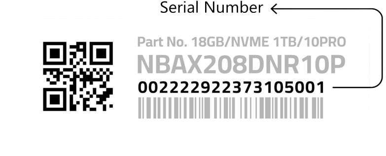 SN Label Example